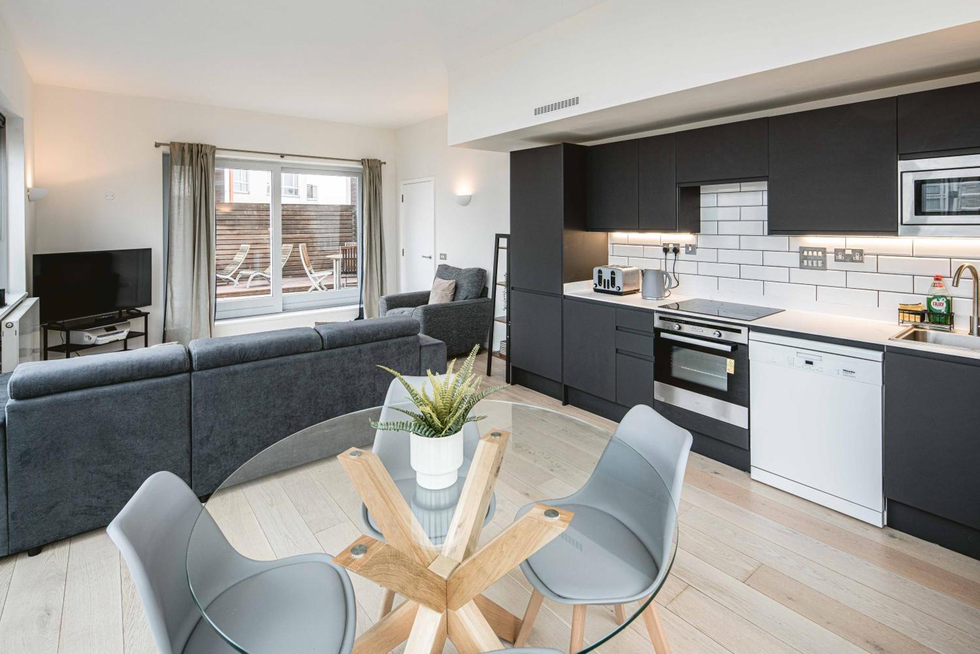 Beautiful Penthouse Apartment With Private Terrace In Greenwich Peninsula London Exterior foto