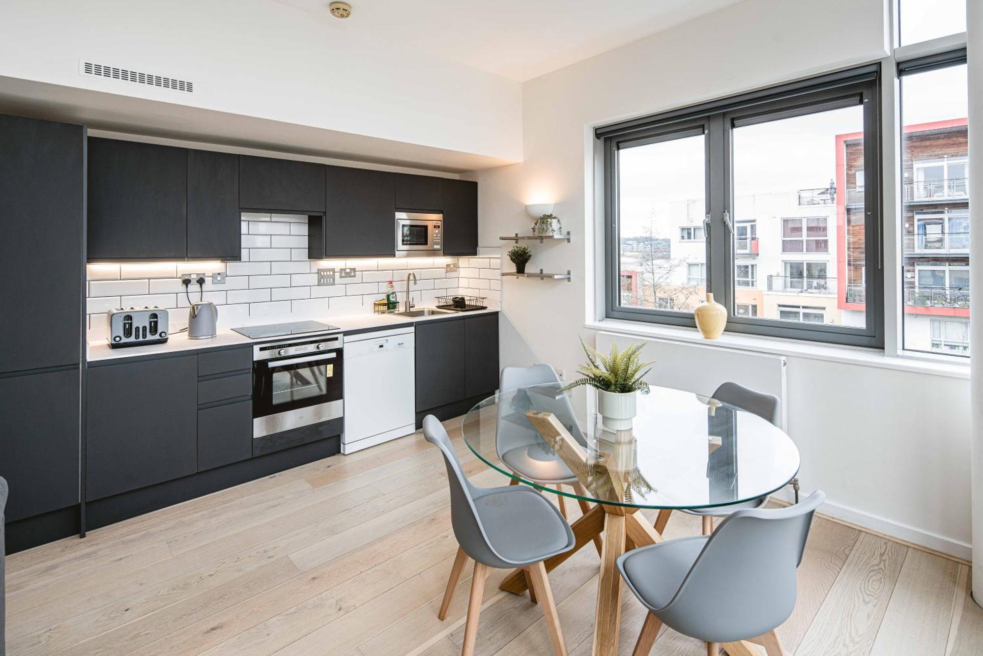 Beautiful Penthouse Apartment With Private Terrace In Greenwich Peninsula London Exterior foto